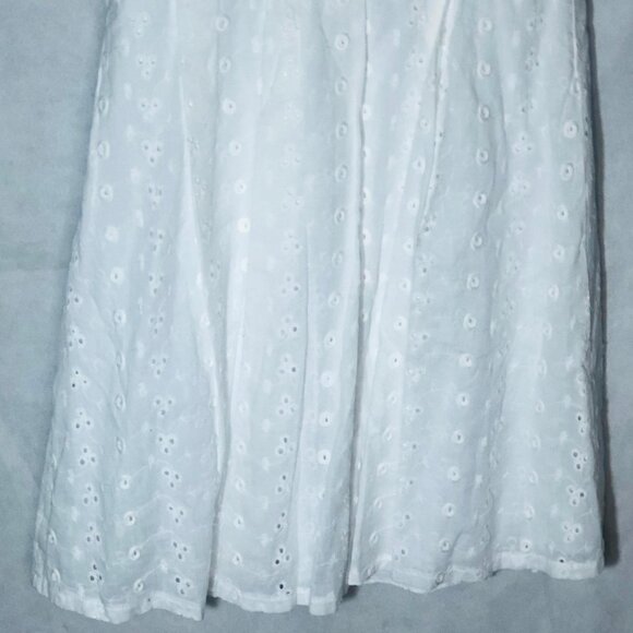 Ruby Rox sleeveless dress white pleated lace 2 layers size 5 new tags READ - Picture 9 of 10